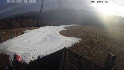 Sjezdovka, panorama východ