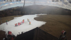 Sjezdovka, panorama východ