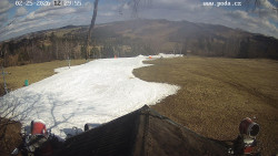 Sjezdovka, panorama východ