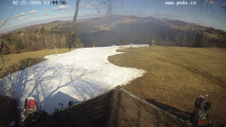 Sjezdovka, panorama východ