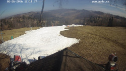 Sjezdovka, panorama východ