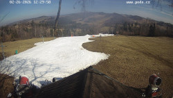 Sjezdovka, panorama východ