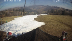 Sjezdovka, panorama východ