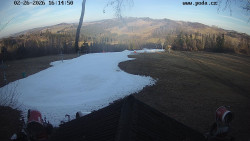 Sjezdovka, panorama východ