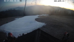 Sjezdovka, panorama východ