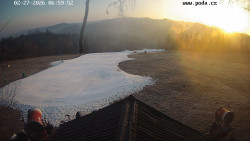 Sjezdovka, panorama východ