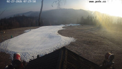 Sjezdovka, panorama východ