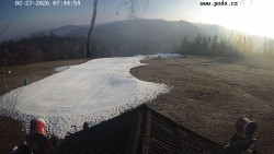 Sjezdovka, panorama východ