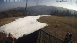 Sjezdovka, panorama východ