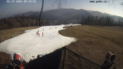 Sjezdovka, panorama východ