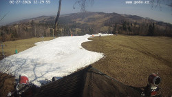 Sjezdovka, panorama východ