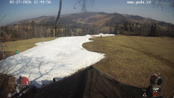 Sjezdovka, panorama východ