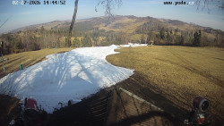 Sjezdovka, panorama východ