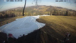 Sjezdovka, panorama východ