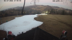 Sjezdovka, panorama východ