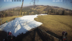 Sjezdovka, panorama východ