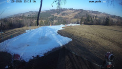 Sjezdovka, panorama východ