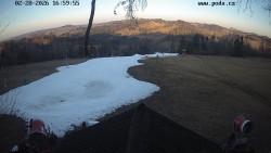 Sjezdovka, panorama východ