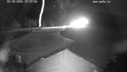 Sjezdovka, panorama východ