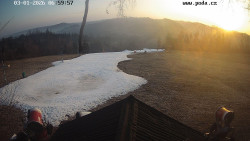 Sjezdovka, panorama východ