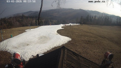 Sjezdovka, panorama východ