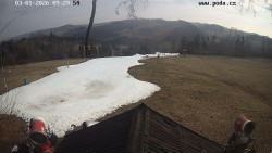 Sjezdovka, panorama východ