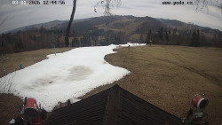 Sjezdovka, panorama východ