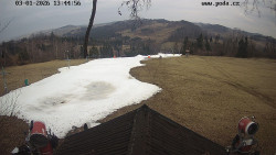 Sjezdovka, panorama východ