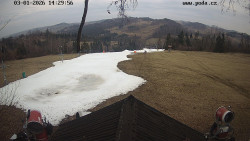 Sjezdovka, panorama východ