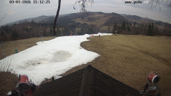 Sjezdovka, panorama východ