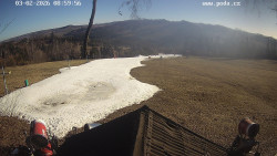 Sjezdovka, panorama východ