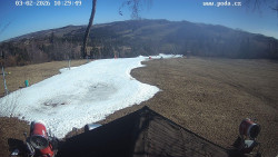 Sjezdovka, panorama východ