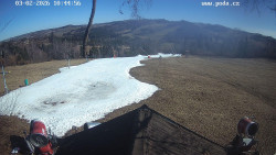 Sjezdovka, panorama východ