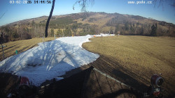 Sjezdovka, panorama východ