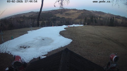 Sjezdovka, panorama východ