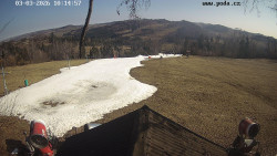 Sjezdovka, panorama východ