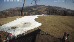 Sjezdovka, panorama východ