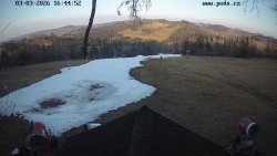 Sjezdovka, panorama východ