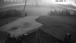 Sjezdovka, panorama východ