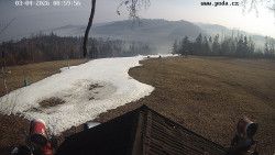 Sjezdovka, panorama východ