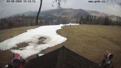 Sjezdovka, panorama východ