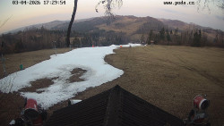 Sjezdovka, panorama východ