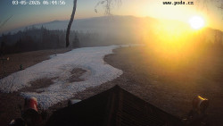 Sjezdovka, panorama východ