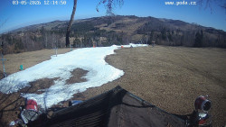 Sjezdovka, panorama východ