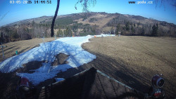 Sjezdovka, panorama východ