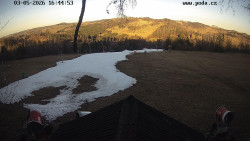 Sjezdovka, panorama východ