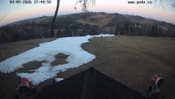 Sjezdovka, panorama východ