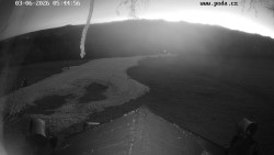 Sjezdovka, panorama východ