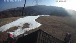 Sjezdovka, panorama východ