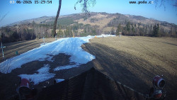 Sjezdovka, panorama východ